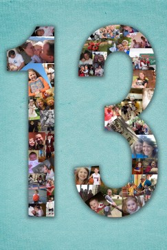 13 birthday photo